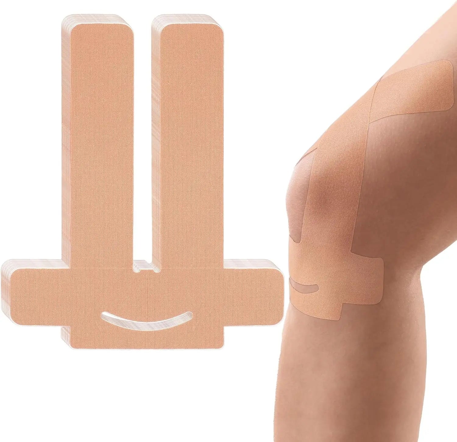 New Product Pre-cut Stretch Cotton Muscle Stickers Knees Pain Waterproof Health Care Relief Athletic Tape Stability Sports