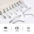 Simple Modern Design Furniture Kitchen Zinc Handle Cabinet Knobs and Handles