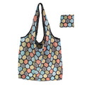 New Fashion Polyester Foldable Reusable Shopping Bags Grocery Large Tote Ecological Bag for Shopping