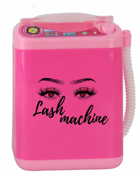 Eyelashes Washer Full Strip Eyelash Cleaner Make Your Logo Mini Eyelash Washing Machine