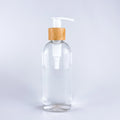 Pump Dispenser 28 Cap Lid Bamboo Pump Top 24/410 Black White Plastic Bamboo Wood Treatment Lotion Shampoo Bottle