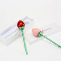 Hot Selling Creative Valentine's Day Gift Box  High-end Blooming Rose Jewelry Box  Confession Proposal Ring  Jewelry Storage