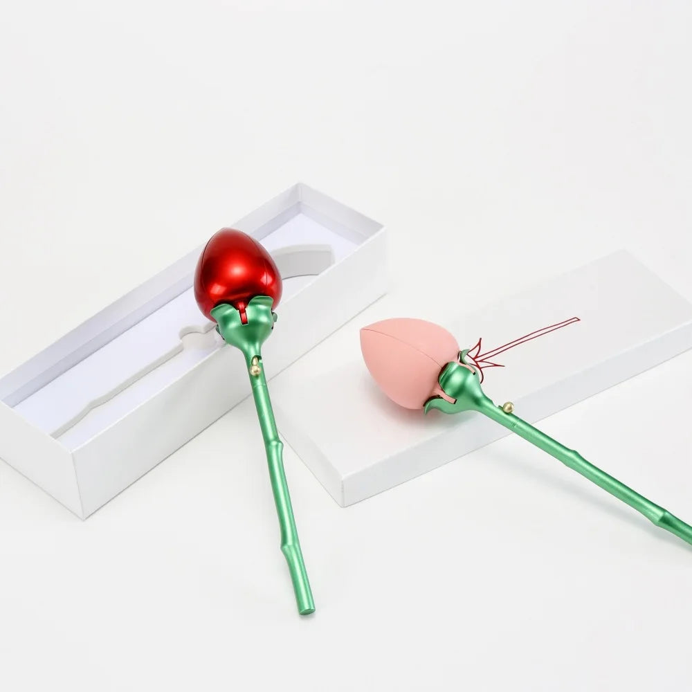 Hot Selling Creative Valentine's Day Gift Box  High-end Blooming Rose Jewelry Box  Confession Proposal Ring  Jewelry Storage