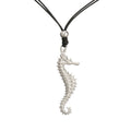 Seahorse Pendant Hippocampus Pendant  Handmade Sea Life Jewelry Original Handcrafted Design