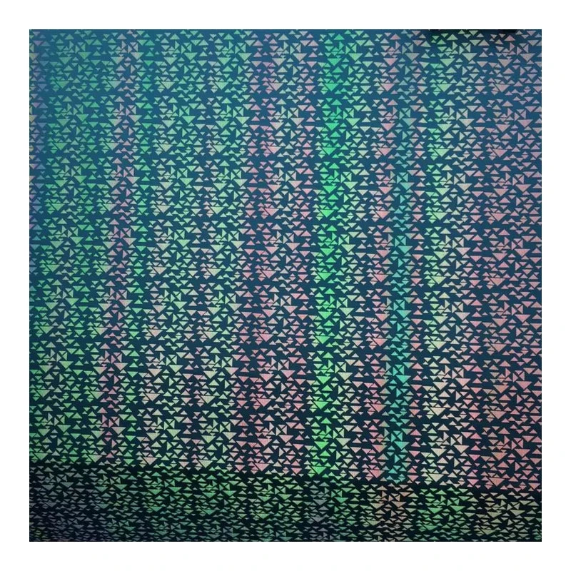 Hi Vis Washable Waterproof Polyester TC Rainbow Reflective Fabric with Customized Printed Pattern for Fashion Clothing Jacket