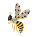 DRAG149 Hot Selling Rhinestones Bees Brooches Women Brooch Jewelry Wholesale