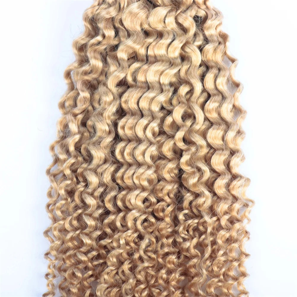 No Tangle No Shedding Hair Extension Clip-ins Custom Clip in Hair Extensions Four Curly Clip Ins