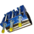 High Pressure Repair Clamp Quick Connect Locking Pipe Fittings Stainless Steel 304 Warp Fittings Pvc Water Pipe Clamp Repair