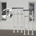 Aleader Modern Design Stainless Steel 304/316 Glass Railing & Balustrade Handrail Fittings Accessories