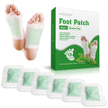 10 Pcs Per Box Cleansing Feet Foot Pads Ginger Salt Foot Patch Cleansing Foot Pads