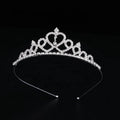 New Style Children's Hair Accessories Kids Diamond Headbands Girl's Birthday Hair Tiara Princess Crown Gift MegaBDM