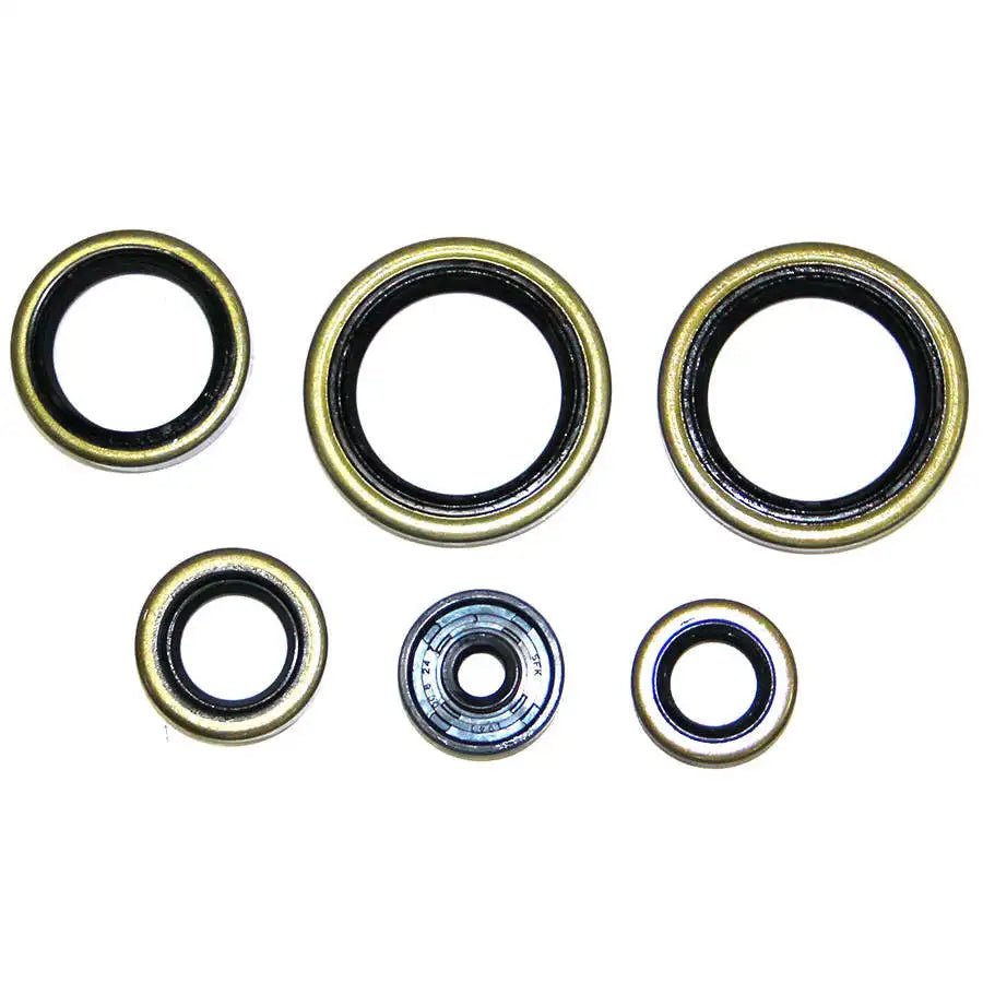 NRTeam Engine Oil Seal Kit for Husqvarna TC 125 14-15 Mechanical Bellow Seal with Rubber and Metal for ORE
