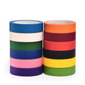 Colored Rainbow Single Sided Pressure Sensitive Masking Tape for Kids DIY Art & Home/Office Decoration Supplies