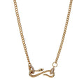 G2444 Wholesale Collier Dainty Zircon Snake Charm Necklace Women Fashion Jewelry Necklaces