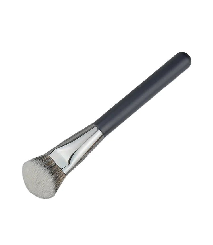 2024 New Professional Makeup Foundation Brush Wholesale Price ABS with Hair Material Bag Packaging