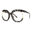 0051 Round Colorful Optical Glasses Frames Women Fashion Clear Anti-blue Light Eyewear Elegant Oversized Eyeglasses