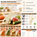 Customized Logo Multifunctional Vegetable Fruit Peeler Reusable Kitchen Peeling Tool for Home Use