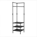 Simple Coat and Hat Rack Corner Hanger Floor Storage Hanging Clothes Rack