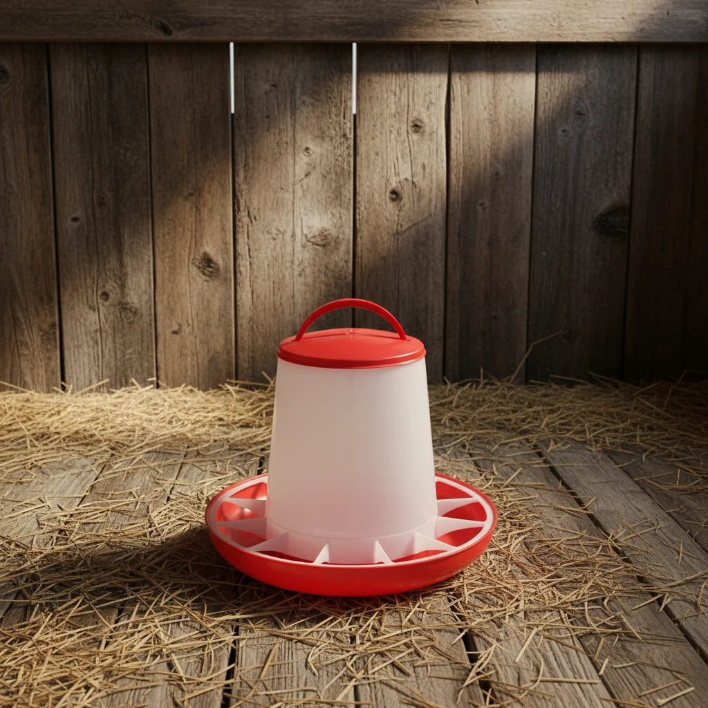 New Automatic Plastic Chicken Drinkers and Feeders Farm Equipment with 1 Year Warranty Portable for Animal Poultry Broiler