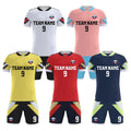 Custom Retro Football Shirts Sublimation Printing Sports Soccer Jerseys Team Club Football Uniforms Sets Kits Soccer Wear