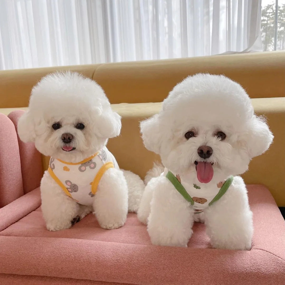 Wholesale Cheap Low Price Bear Sleeveless Cute Dog tank Top for Pet Dog