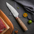 Japanese Style Kitchen Chef Kiritsuke Knife 4Cr13 Stainless Steel Santoku Nariki Boning Slicing Utility Paring Knife