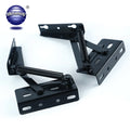 2pcs Iron Functional Hardware Frame Desk Mechanism Spring Standing Rack Hinge Bracket Folding Lift Top Coffee Table High Loading