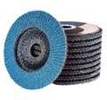 DE Warehouse 24H Shipping Free Delivery 10PCS 125mm Zirconia Flap Sanding Disc 40-120 Grit for Metal Wood Steel Fast
