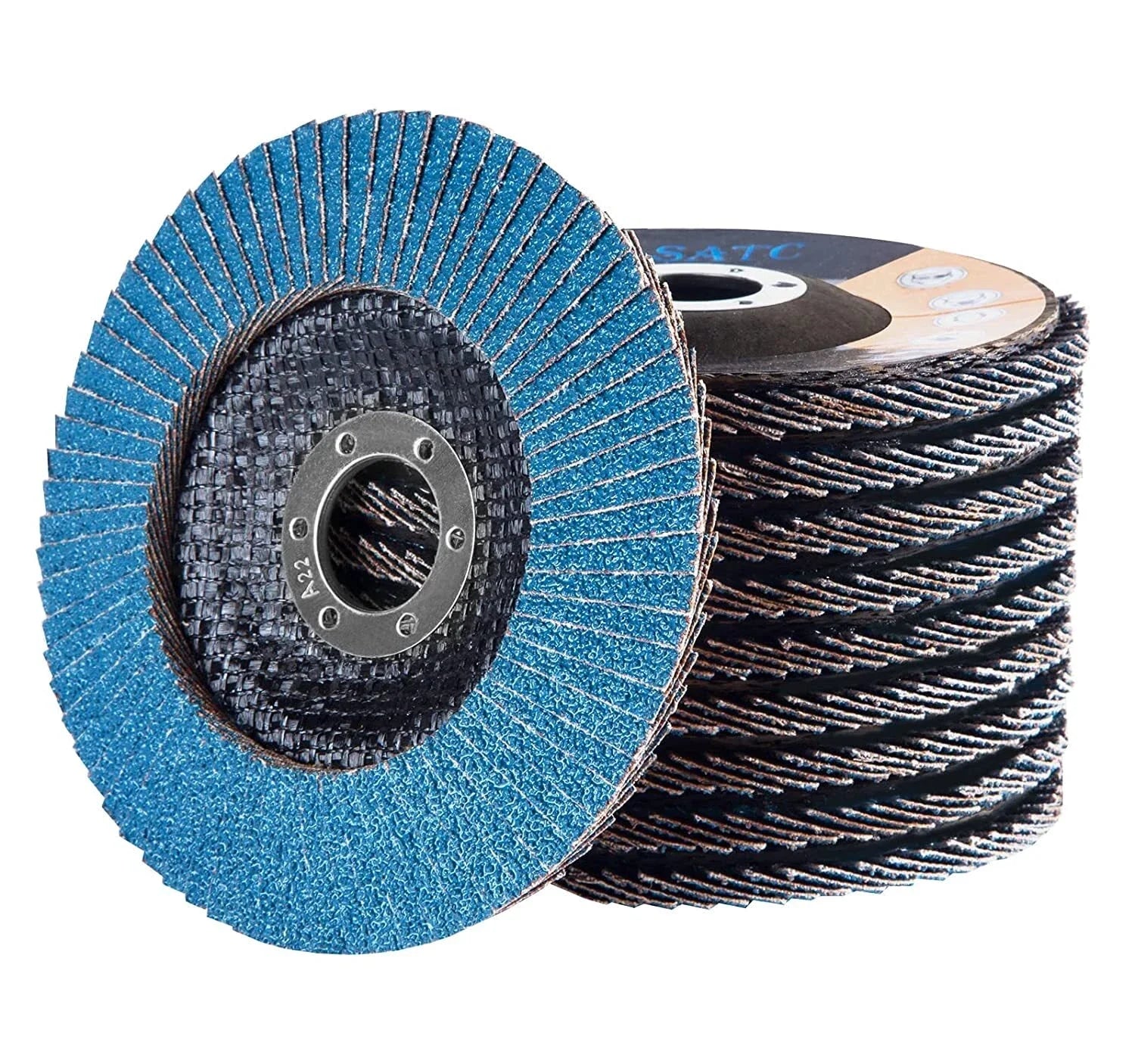 DE Warehouse 24H Shipping Free Delivery 10PCS 125mm Zirconia Flap Sanding Disc 40-120 Grit for Metal Wood Steel Fast