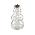 Small Size 100ml Transparent Bear Octopus Tree Shape LED Flashing Light Glass Bottle for Home Party Decoration