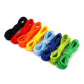 Round 4mm Polyester Color Shoelaces Shoe Laces Shoe Strings