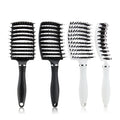 New Design Boar Bristle Massage Hair Brush Vent Comb Detangling Hair Brush ABS Hair Comb