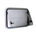 Factory Price 610X450mm Top-hung Round Corner RV Window Anti-insect Venting Window for Camper Trailer