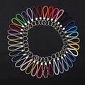 Wholesale Custom Cheap PU Leather Woven Lanyard Keychain Premium Leather Product for Key Organization