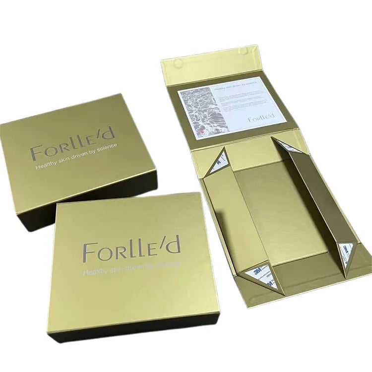 Factory Custom OEM Rigid Book Shaped Magnetic UV Embossed Gift Shopping Folding Box