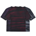 250Gsm Acid Wash Heavy Weight Knitted Oversized T-Shirt for Men Custom Graphic Vintage Print