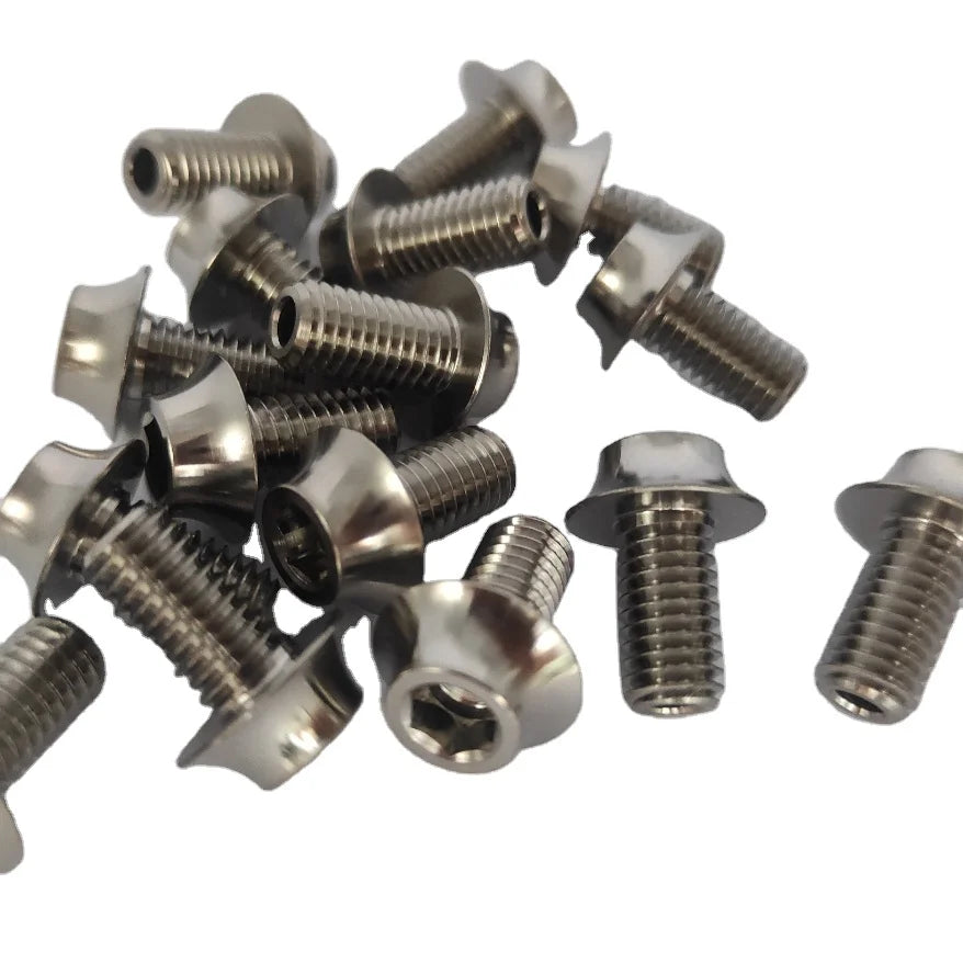 Titanium Socket Head Cap Screws and Bolts DIN Standard M3/M4/M5 Sizes Full Thread