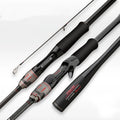 High-carbon Fishing Rods Cross Cloth M Power ML Hard 1.8m 2.1m 2.4 m Long Baitcasting/Spinning Fishing Rod