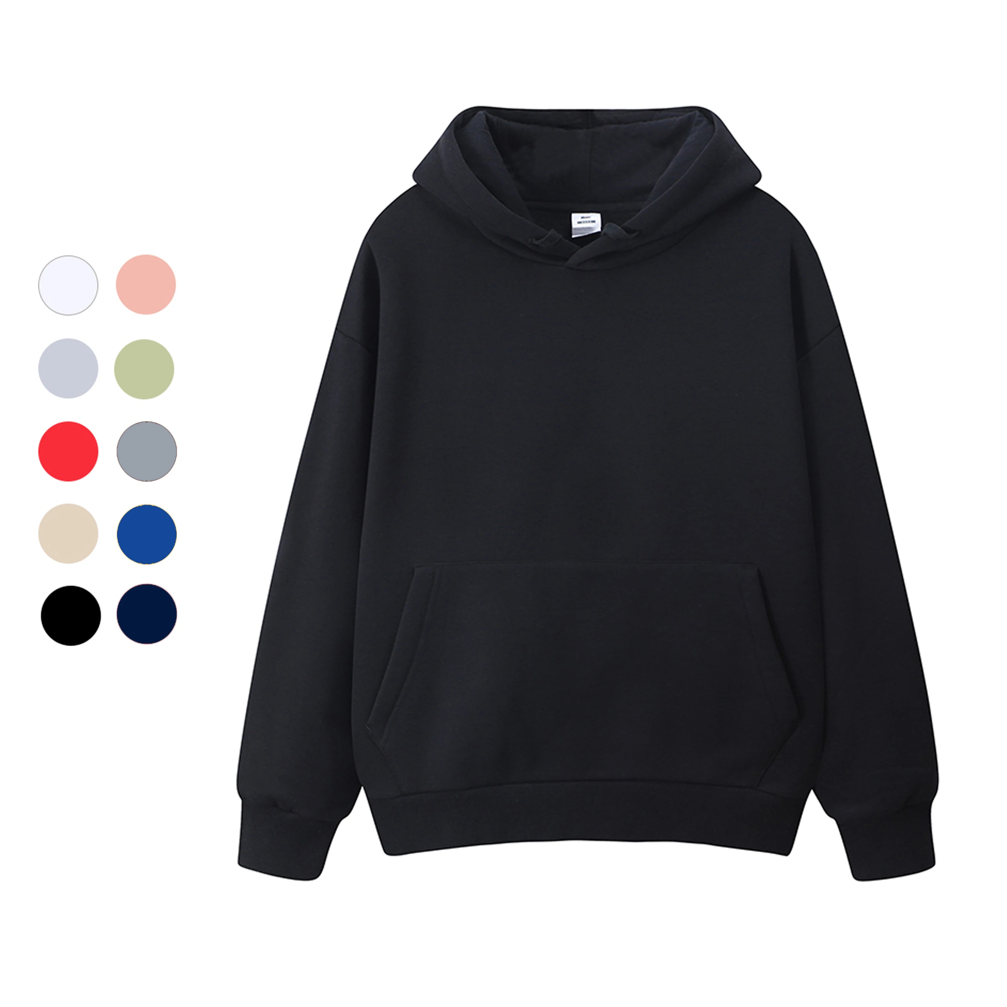 Oversize Blank Cheap Embroidered Men Custom Plain Winter Hoodies Unisex Sweaters Men Hoodie Promotion