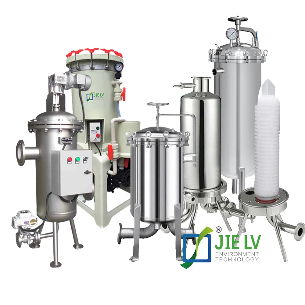 New Industrial 485GB3191 JIELV FILTER Stainless Steel 304/316 Mirror Polished Quick Valve Customized Size Filter Housing Vessel