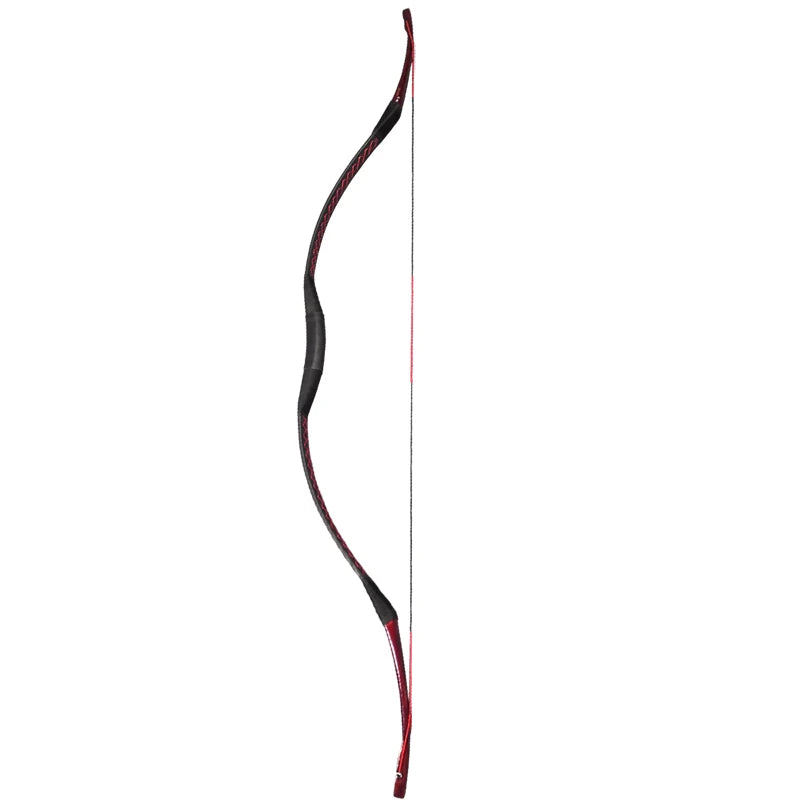 Archery 25-50 Lbs Bow Archery Epoxy Resin Traditional Recurve Bow for Hunting and Shooting