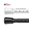 ARODDY 3.6-4.1 m Modern Metal Window Curtain Bars Expandable Telescopic Extension Pole Wholesale Without Drilling