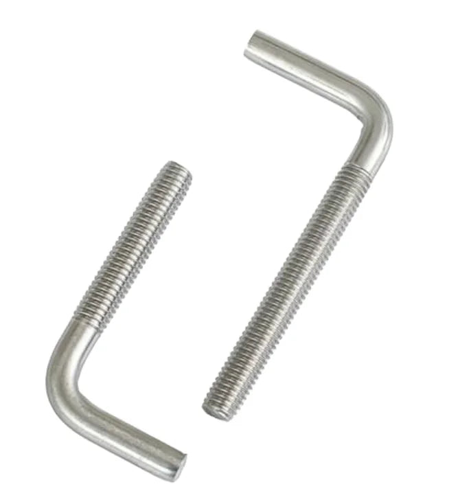 Hot Sale L Type M16 Pan Head Foundation Anchor Bolts for Construction Stainless Steel Plain Finish