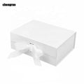 Chengruo Customizable Paper Box Foldable Magnetic Closure for Jewelry & Patisserie Features Ribbon & Recycled Materials