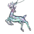 Wholesale Colorful Acrylic Christmas Decoration Deer Acrylic Christmas Ornaments