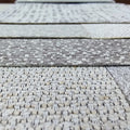M&Y MYG1825-07 Italian Faux Linen 100% Polyester Woven Jacquard Luxury Sofa Fabric Plain Dyed Home Textile