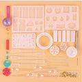 Irregular Silicone Drop Mold Decorating Tip Set 1 Piece Accessories Ear Studs Claw Nails White Butterfly Ear Plugs Cake
