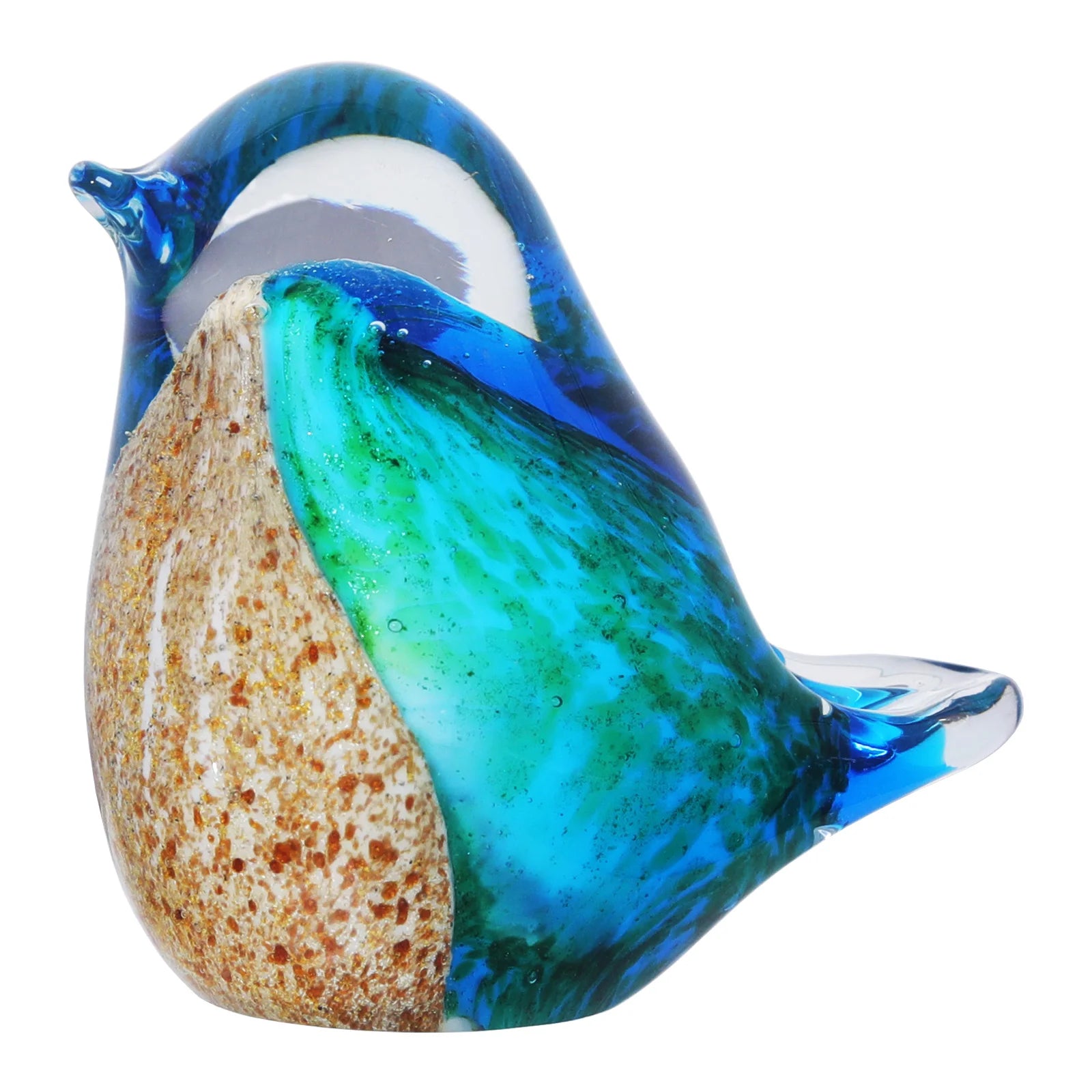 Colorful  Animal Crystal Glass Bird  Ornaments Wedding Gifts  for Souvenir  Crystal Crafts