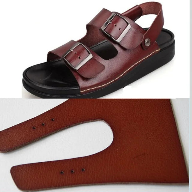 Available Imitation Real Leather 1.8-2.0 mm Dyeable Microfiber Faux Leather Rolls Beach Sandal Shoes and DIY Accessories