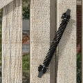 Heavy Duty Adjustable Black Self Closing Gate Door Spring Hardware for Wooden and Vinyl Fence with Adjustable Tool